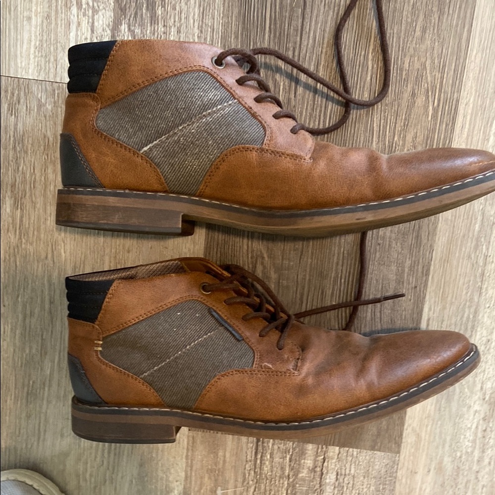 Brown Leather Men's Boots
